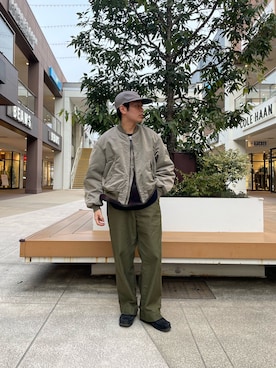 軍司 陽龍さん（メンズ・167cm）の冬コーディネート