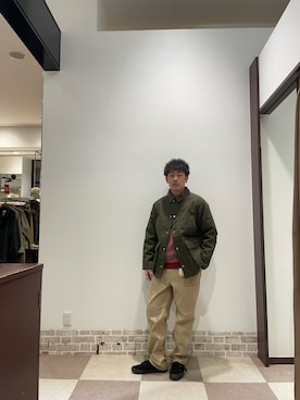 軍司 陽龍(ぐんじ ひりゅう)さん（メンズ・167cm）の冬コーディネート