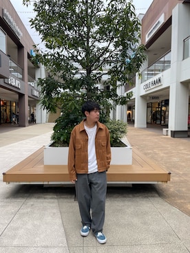 「ITEMS URBANRESEARCH（アイテムズ アーバンリサーチ）のアイテム」を使った、ひりゅうさん（メンズ・167cm）の春コーディネート