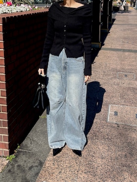 kokoroさん（レディース・161cm）の冬コーディネート