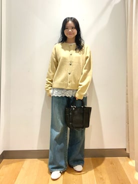 「URBAN RESEARCH Sonny Label（アーバンリサーチサニーレーベル）のアイテム（パンツ）」を使った、harunaさん（レディース・158cm）の秋コーディネート