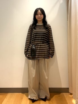 「かぐれ（カグレ）のアイテム」を使った、harunaさん（レディース・158cm）の夏コーディネート