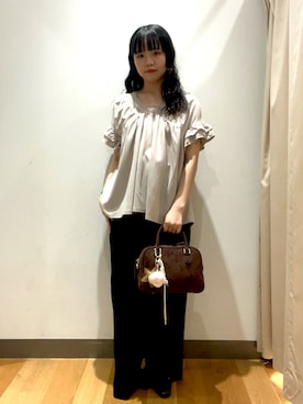 「URBAN RESEARCH ROSSO WOMEN（アーバンリサーチ　ロッソ）のアイテム」を使った、mizunoさん（レディース・158cm）の春コーディネート