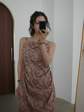 「オケージョンスタイル」｜LE'RURE STAFFさん（レディース・166cm）の春コーディネート