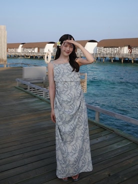「LE'RURE（リルアー）のアイテム」を使った、LE'RURE STAFFさん（レディース・166cm）の春コーディネート