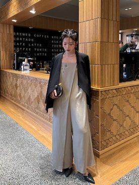 「LE'RURE（リルアー）のアイテム」を使った、LE'RURE STAFFさん（レディース・166cm）の春コーディネート