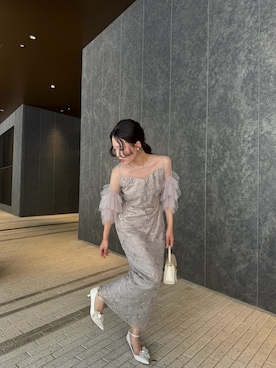 「LE'RURE（リルアー）のアイテム」を使った、LE'RURE STAFFさん（レディース・166cm）の春コーディネート