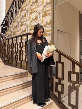 「オケージョンスタイル」｜LE'RURE STAFFさん（レディース・163cm）の春コーディネート