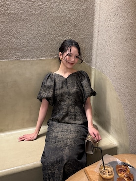 「LE'RURE（リルアー）のアイテム」を使った、LE'RURE STAFFさん（レディース・166cm）の春コーディネート