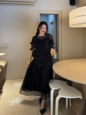 「LE'RURE（リルアー）のアイテム」を使った、LE'RURE STAFFさん（レディース・166cm）の春コーディネート