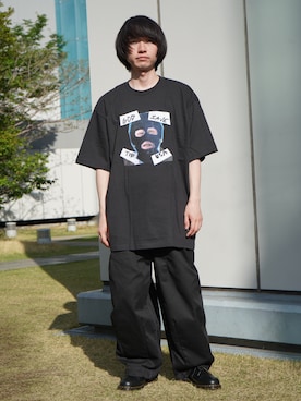 「Supreme （シュプリーム）のアイテム」を使った、なまえさん（メンズ・165cm）の春コーディネート