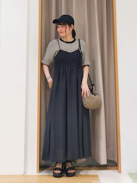 ERIKOさん(レディース・155cm)の夏コーディネート