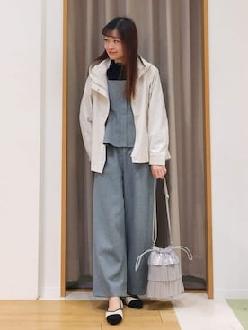 ERIKOさん（レディース・155cm）の春コーディネート