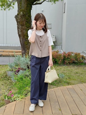 ERIKOさん（レディース・155cm）の春コーディネート