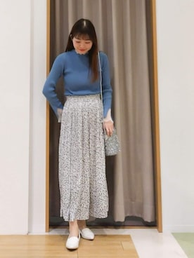 「grove（グローブ）のアイテム」を使った、ERIKOさん（レディース・155cm）の春コーディネート
