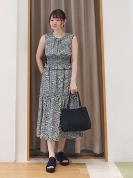 ERIKOさん(レディース・155cm)の夏コーディネート