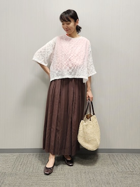 naraさん（レディース・157cm）の夏コーディネート