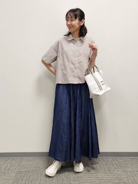 naraさん（レディース・157cm）の夏コーディネート