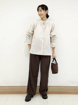 naraさん（レディース・157cm）の秋コーディネート