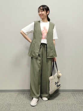 naraさん（レディース・157cm）の春コーディネート