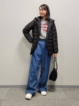 naraさん（レディース・157cm）の冬コーディネート