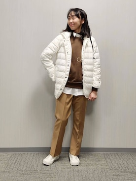 naraさん（レディース・157cm）の冬コーディネート