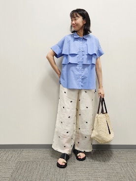 naraさん(レディース・157cm)の夏コーディネート