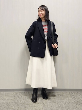 naraさん（レディース・157cm）の冬コーディネート
