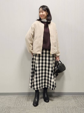 naraさん(レディース・157cm)の冬コーディネート