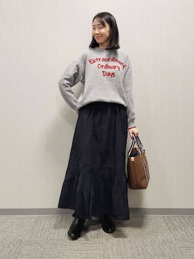 naraさん（レディース・157cm）の冬コーディネート