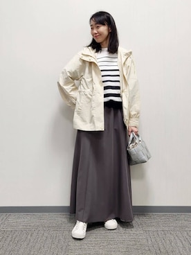 「THE SHOP TK （ザ ショップ ティーケー ）のアイテム」を使った、naraさん（レディース・157cm）の春コーディネート