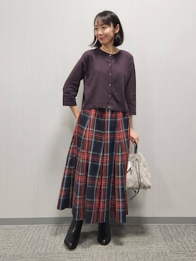 naraさん(レディース・157cm)の秋コーディネート