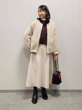 naraさん(レディース・157cm)の冬コーディネート