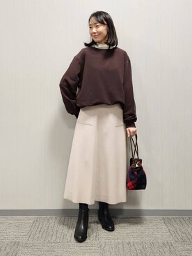 naraさん(レディース・157cm)の冬コーディネート