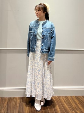 とらこさん（レディース・153cm）の春コーディネート