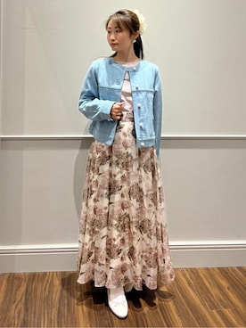 とらこさん（レディース・153cm）の春コーディネート
