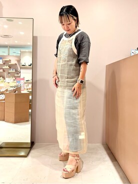 TAKAさん（レディース・159cm）の夏コーディネート