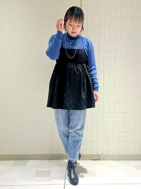 TAKAさん(レディース・159cm)の冬コーディネート