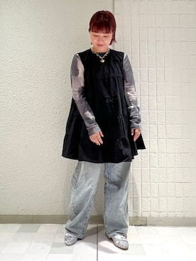 「ESPERANZA（エスペランサ）のアイテム」を使った、TAKAさん（レディース・160cm）の冬コーディネート