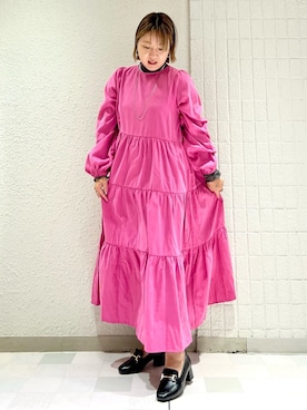 「ESPERANZA（エスペランサ）のアイテム」を使った、TAKAさん（レディース・159cm）の春コーディネート