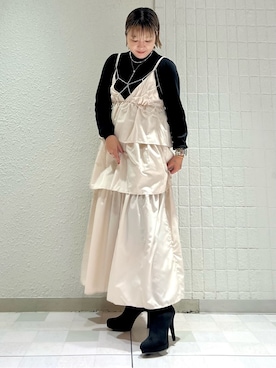TAKAさん(レディース・159cm)の冬コーディネート