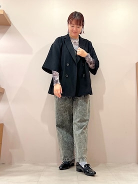 「ESPERANZA（エスペランサ）のアイテム」を使った、TAKAさん（レディース・159cm）の春コーディネート
