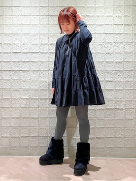 TAKAさん(レディース・160cm)の冬コーディネート