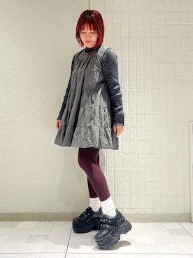 「ESPERANZA（エスペランサ）のアイテム」を使った、TAKAさん（レディース・160cm）の春コーディネート