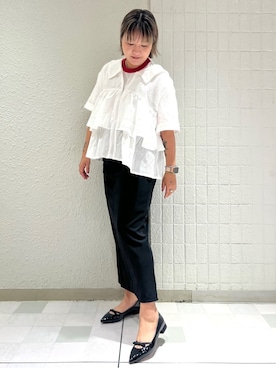 「ESPERANZA（エスペランサ）のアイテム」を使った、TAKAさん（レディース・159cm）の秋コーディネート