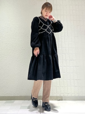 「ESPERANZA（エスペランサ）のアイテム」を使った、TAKAさん（レディース・159cm）の春コーディネート