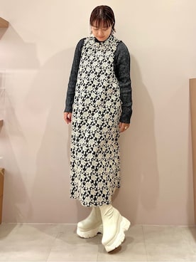 TAKAさん(レディース・159cm)の冬コーディネート