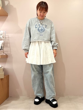 TAKAさん(レディース・159cm)の夏コーディネート