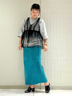 TAKAさん(レディース・159cm)の夏コーディネート