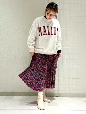 TAKAさん（レディース・159cm）の冬コーディネート